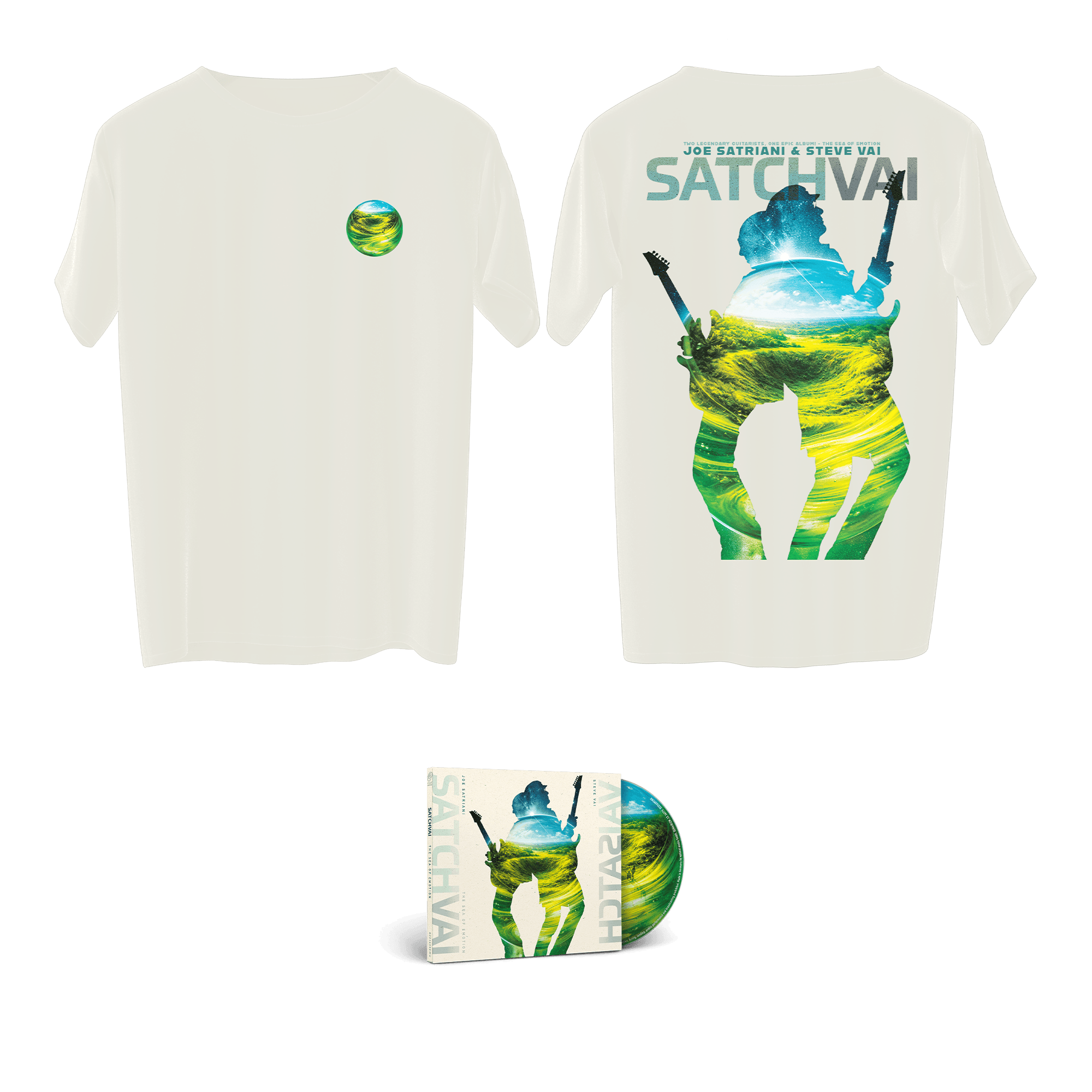 CD + Natural T-Shirt Bundle